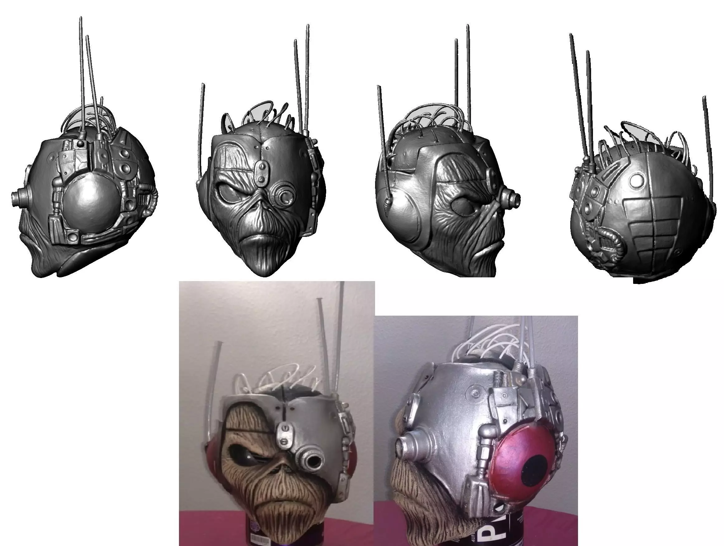 EDDIE ROBOT IRONMAIDEN 3D print model