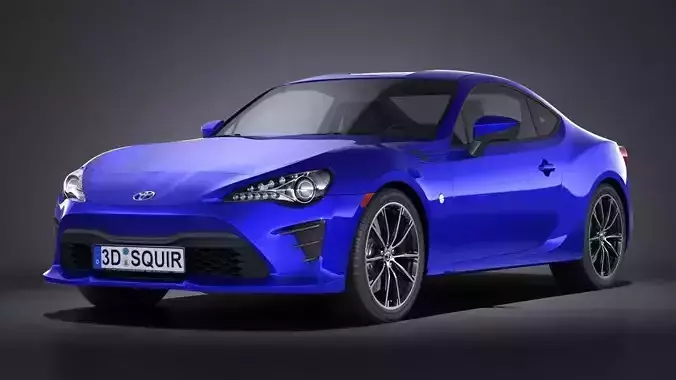 Toyota GT86 2017 3D model