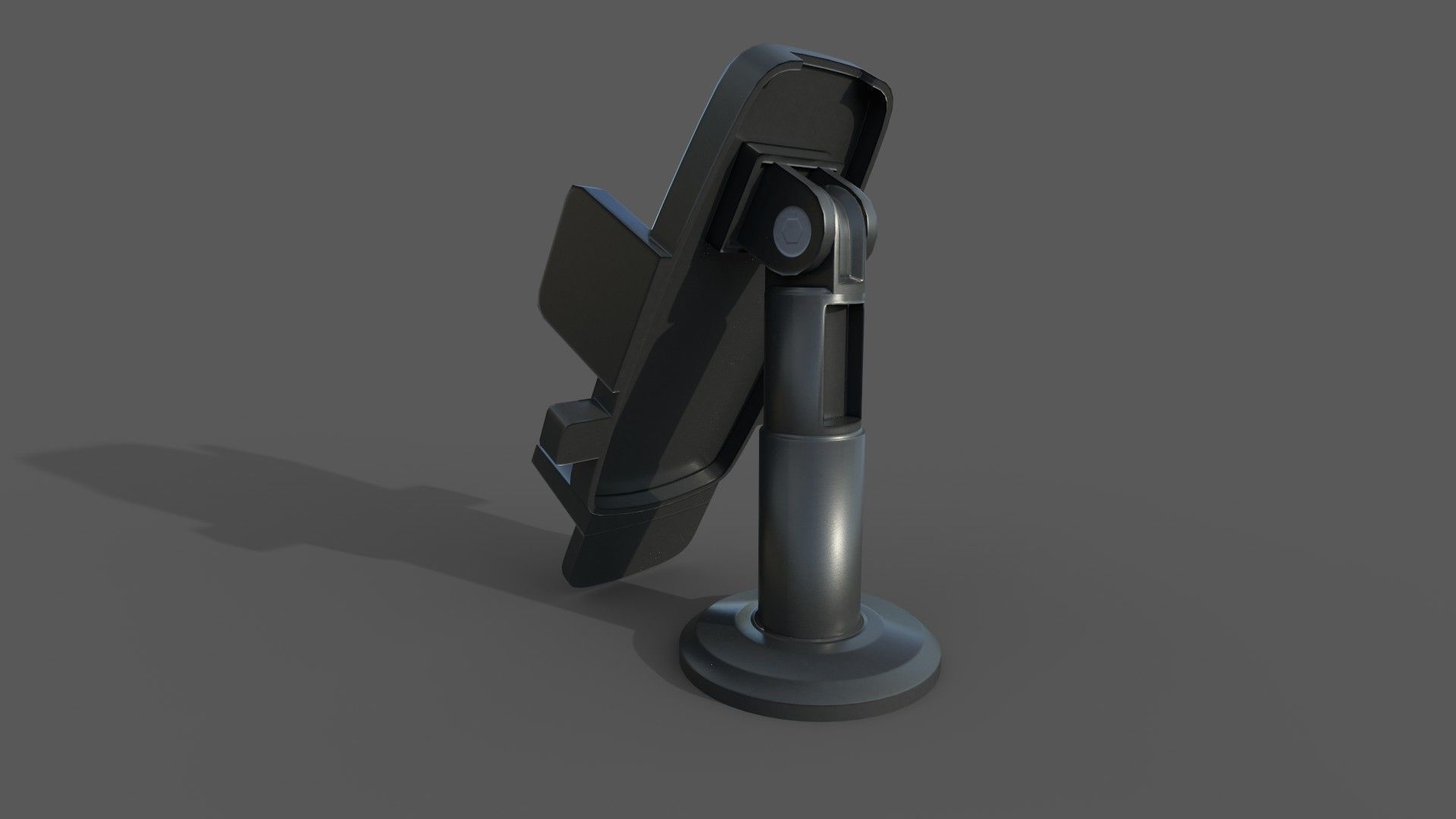 Payment Terminal  Low-poly 3D model_1