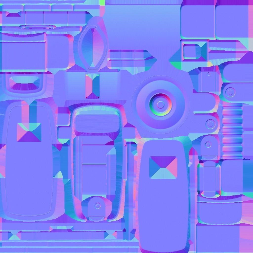 Payment Terminal  Low-poly 3D model_4