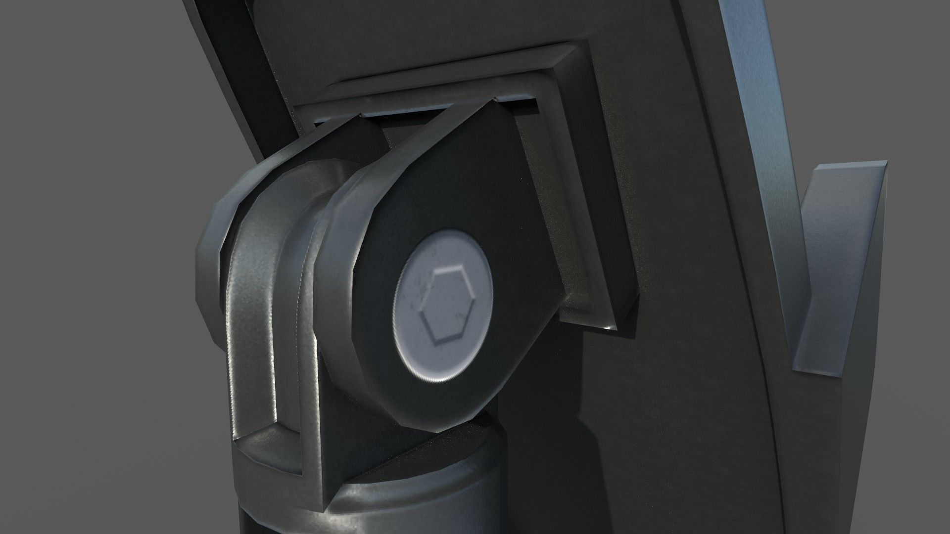 Payment Terminal  Low-poly 3D model_2