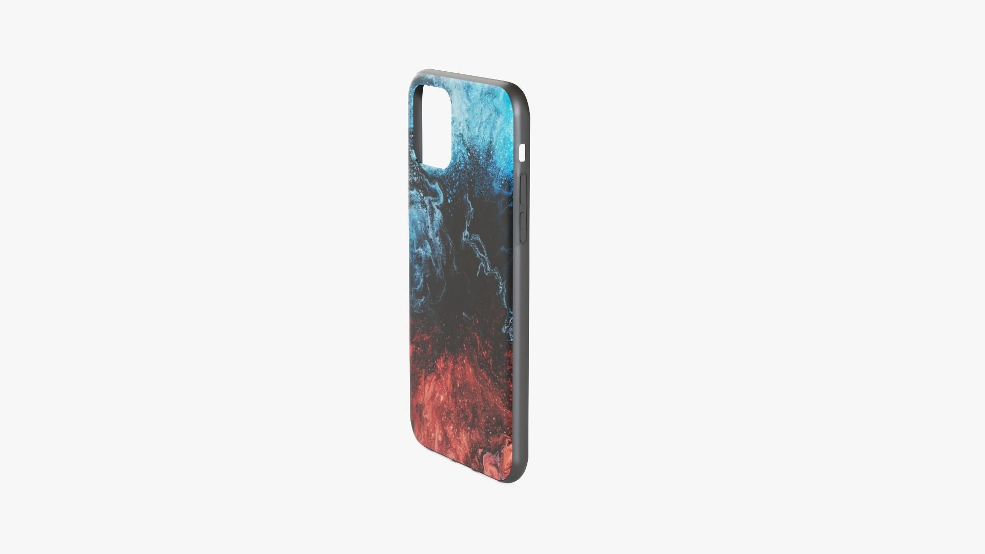 iPhone 11 case 1 Low-poly 3D model_2