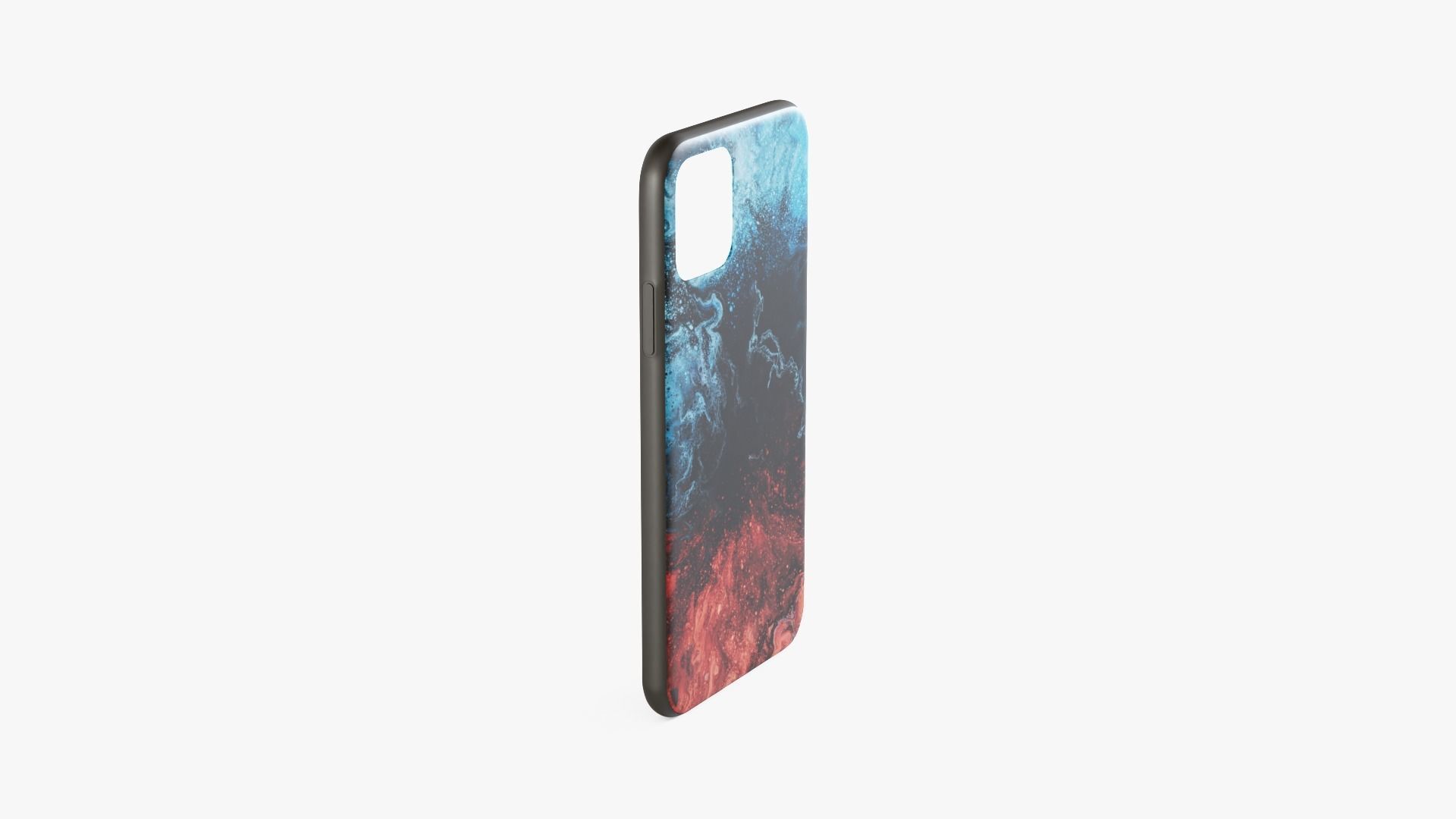 iPhone 11 case 1 Low-poly 3D model_7
