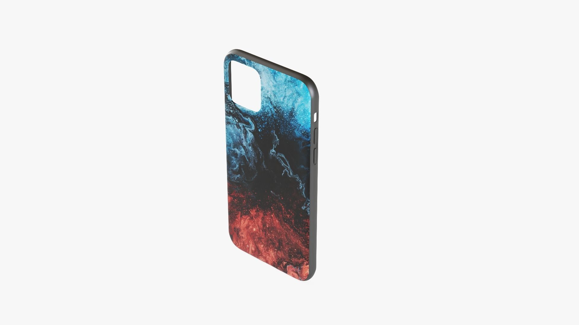 iPhone 11 case 1 Low-poly 3D model_3