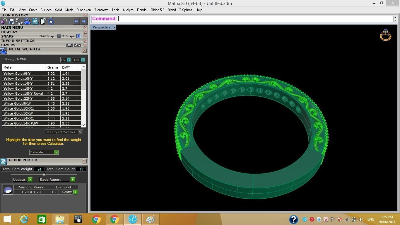 3D bracelets - jewelry 3d 3D print model_11
