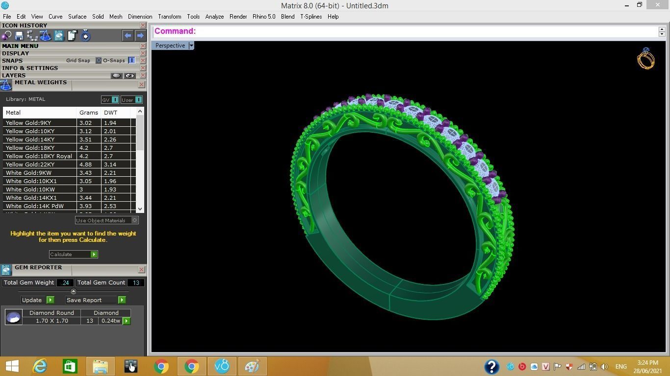 3D bracelets - jewelry 3d 3D print model_7