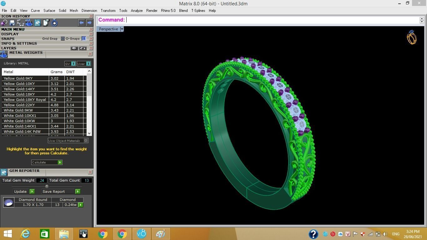 3D bracelets - jewelry 3d 3D print model_8