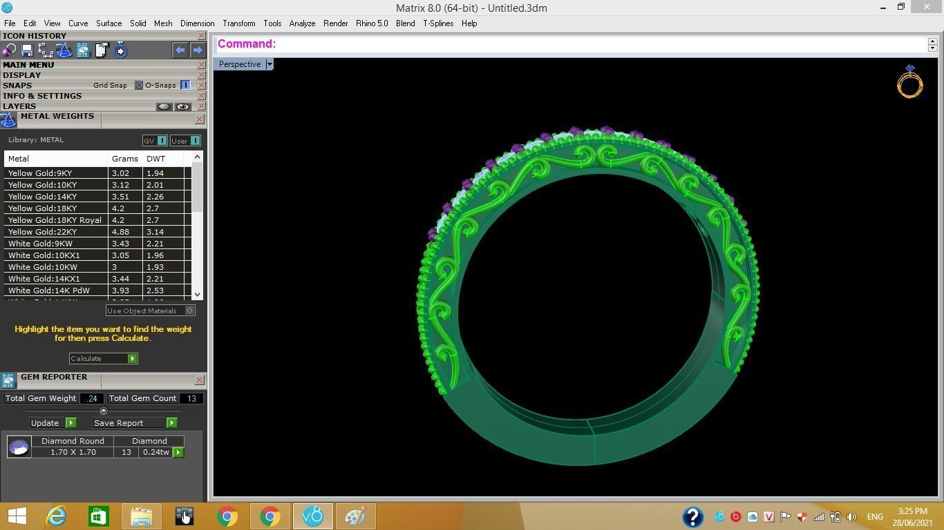 3D bracelets - jewelry 3d 3D print model_10