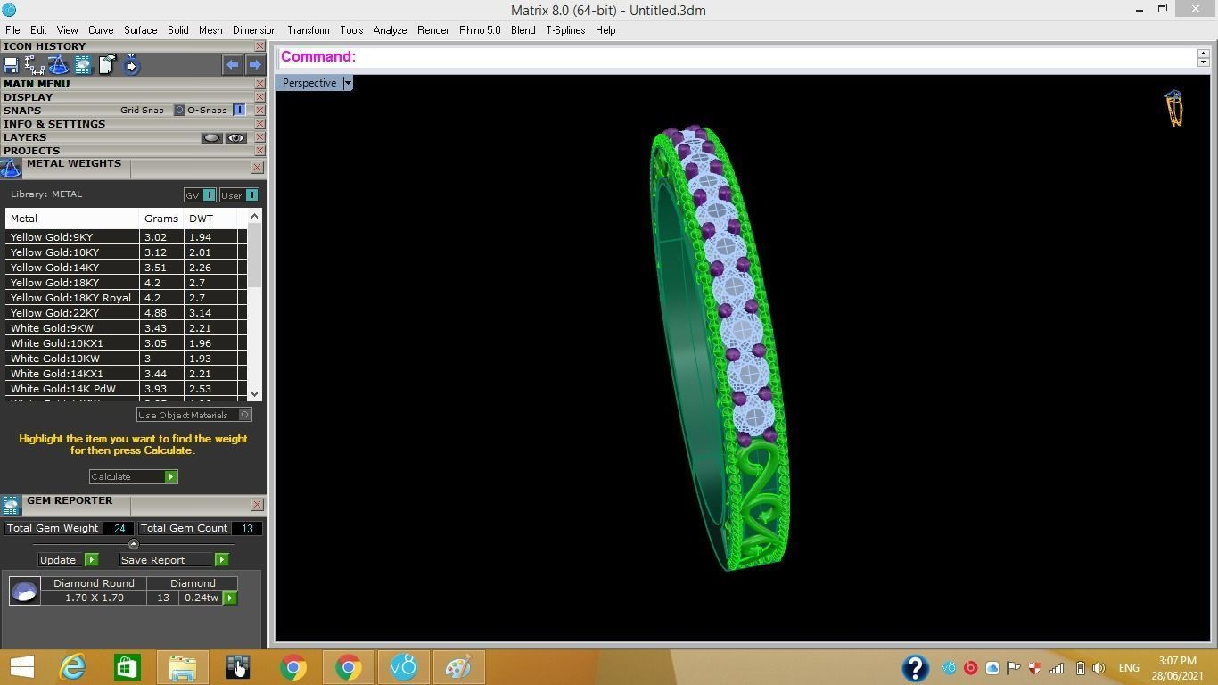 3D bracelets - jewelry 3d 3D print model_2