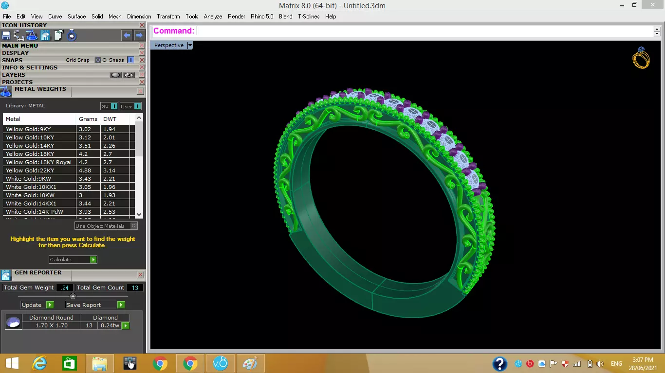 3D bracelets - jewelry 3d 3D print model_0