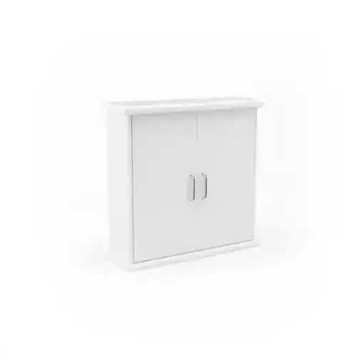 White Bathroom Cabinet