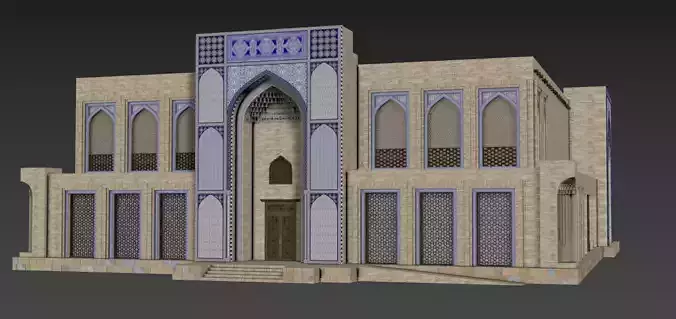 Central Asia traditional architecture01