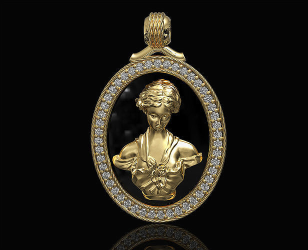 Venus pendant 3D print model