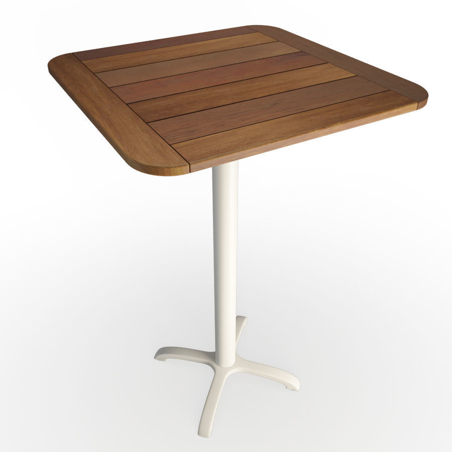 Restaurant Furniture Set 04 3D model_35