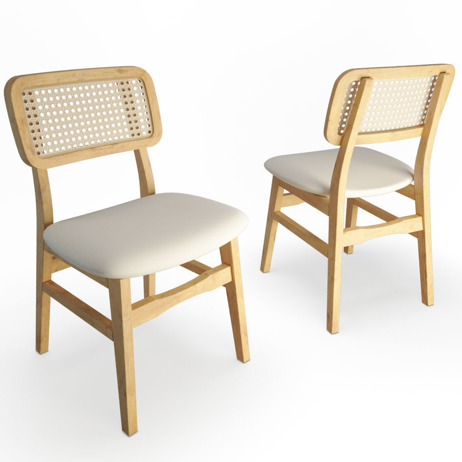 Restaurant Furniture Set 04 3D model_21