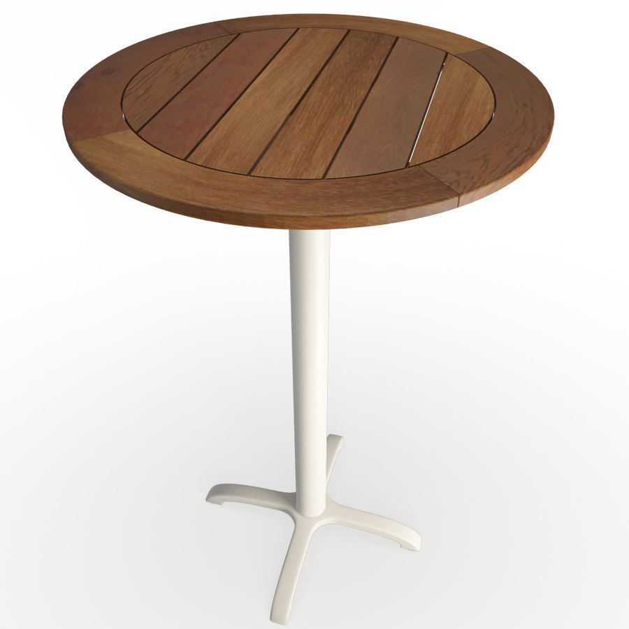 Restaurant Furniture Set 04 3D model_37