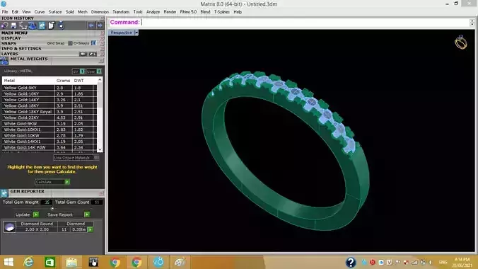 3D bracelets - jewelry 3d 3D print model