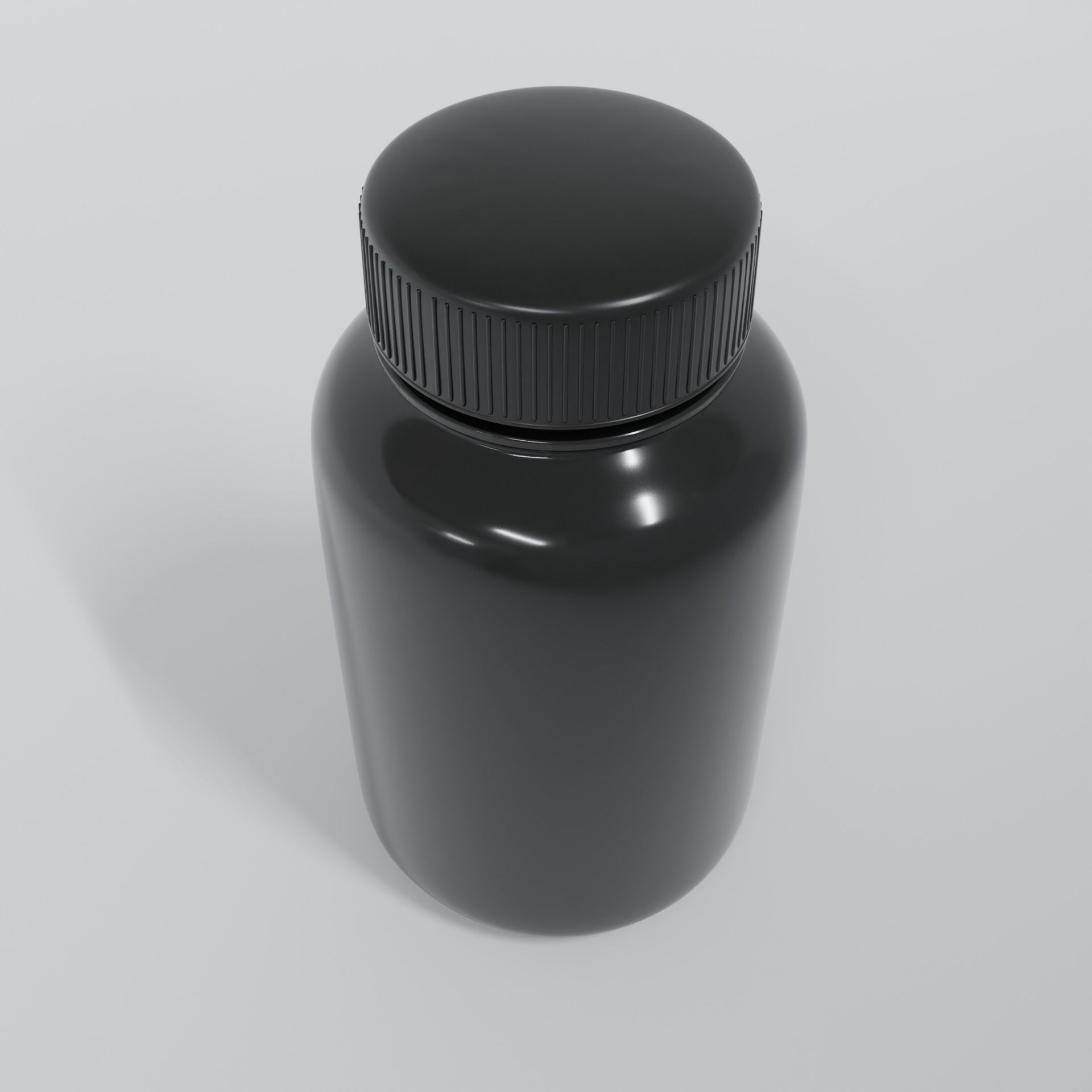 plustic bottle Free 3D model_1