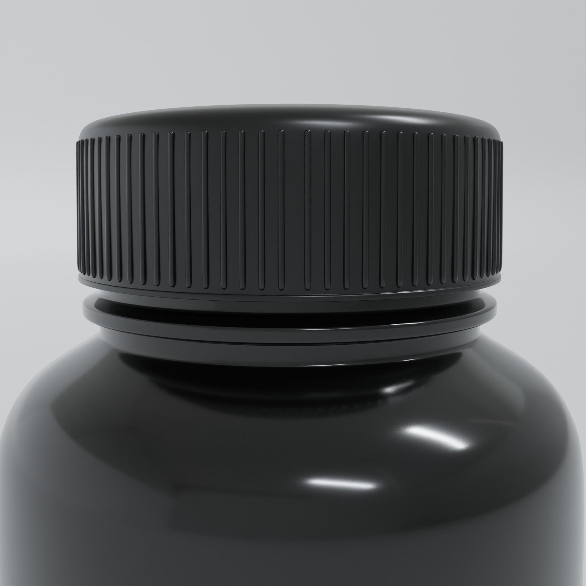 plustic bottle Free 3D model_2