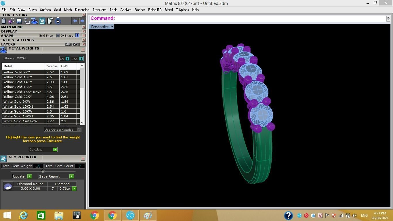 3D bracelets - jewelry 3d 3D print model_5