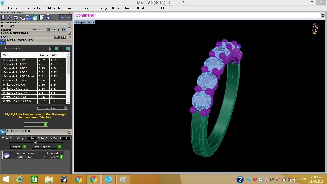 3D bracelets - jewelry 3d 3D print model_7