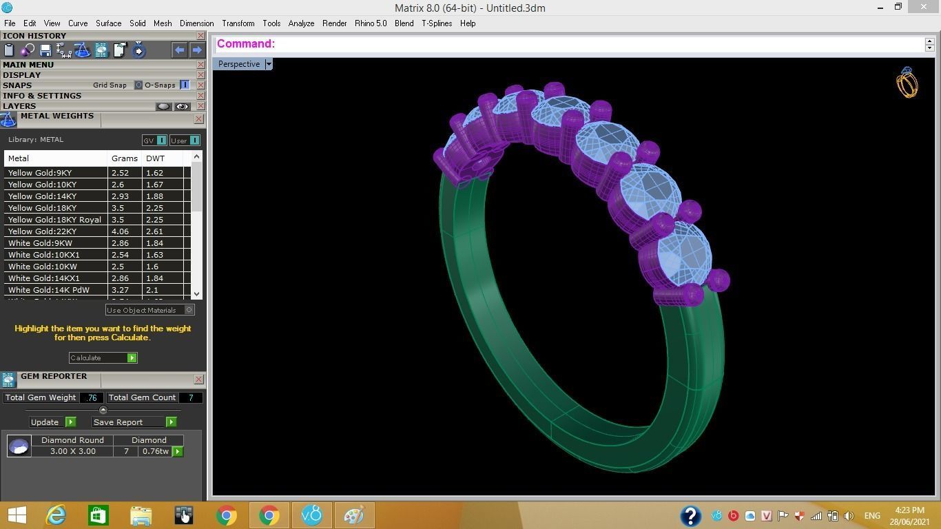 3D bracelets - jewelry 3d 3D print model_3