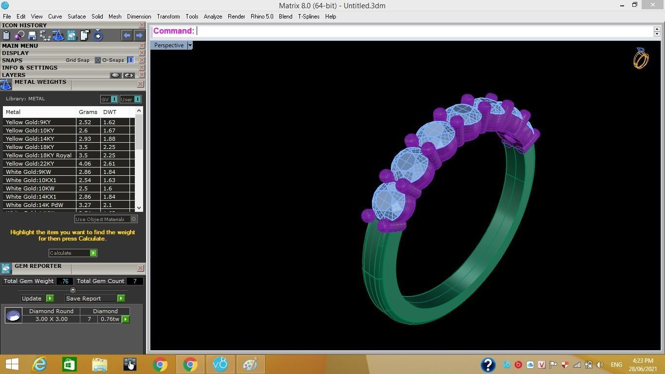 3D bracelets - jewelry 3d 3D print model_8