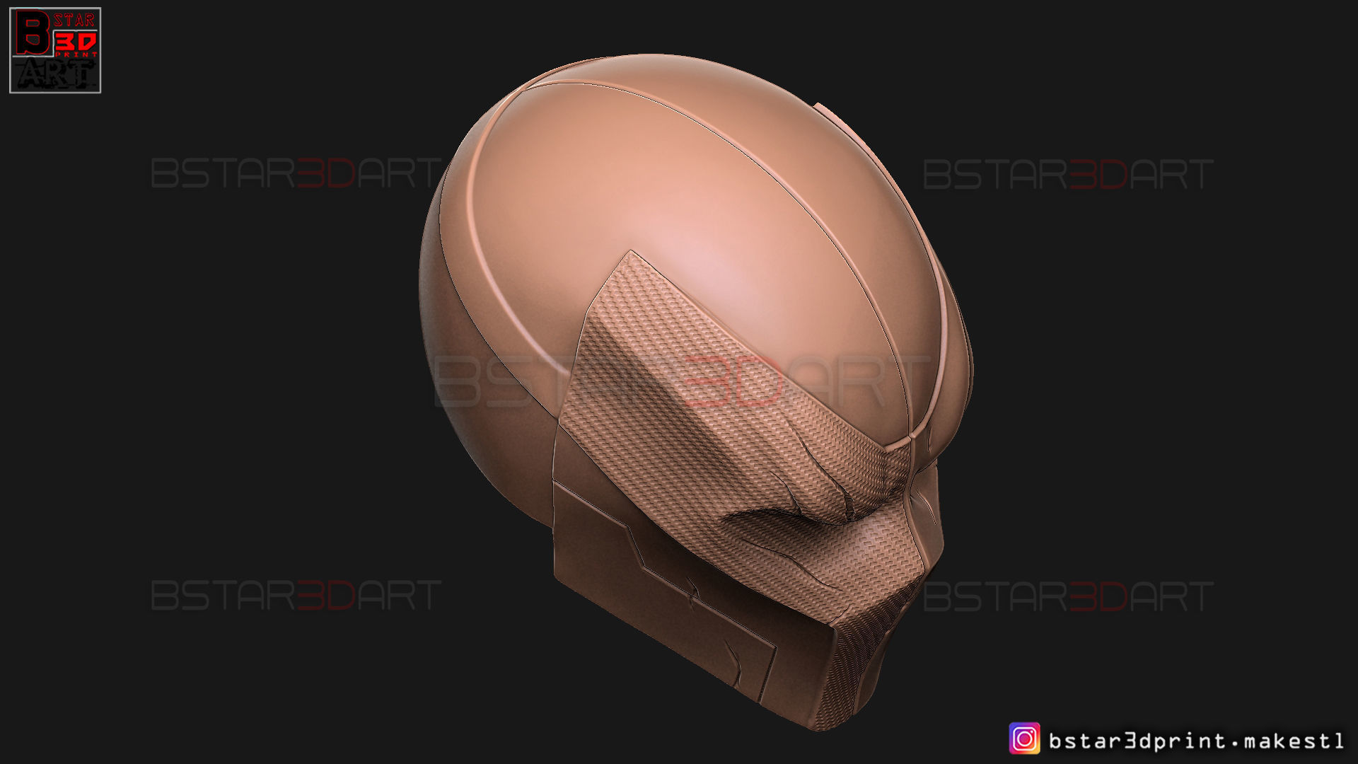 DeathStroke Mask - DC comics Helmet Cosplay 3D print model_20