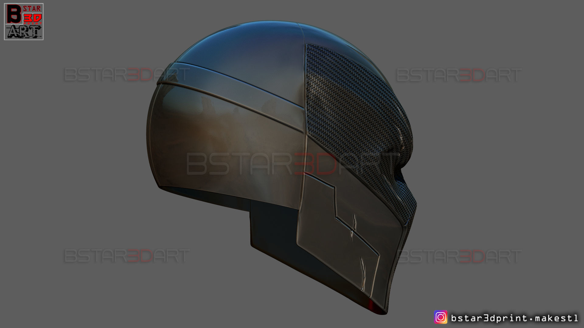 DeathStroke Mask - DC comics Helmet Cosplay 3D print model_7