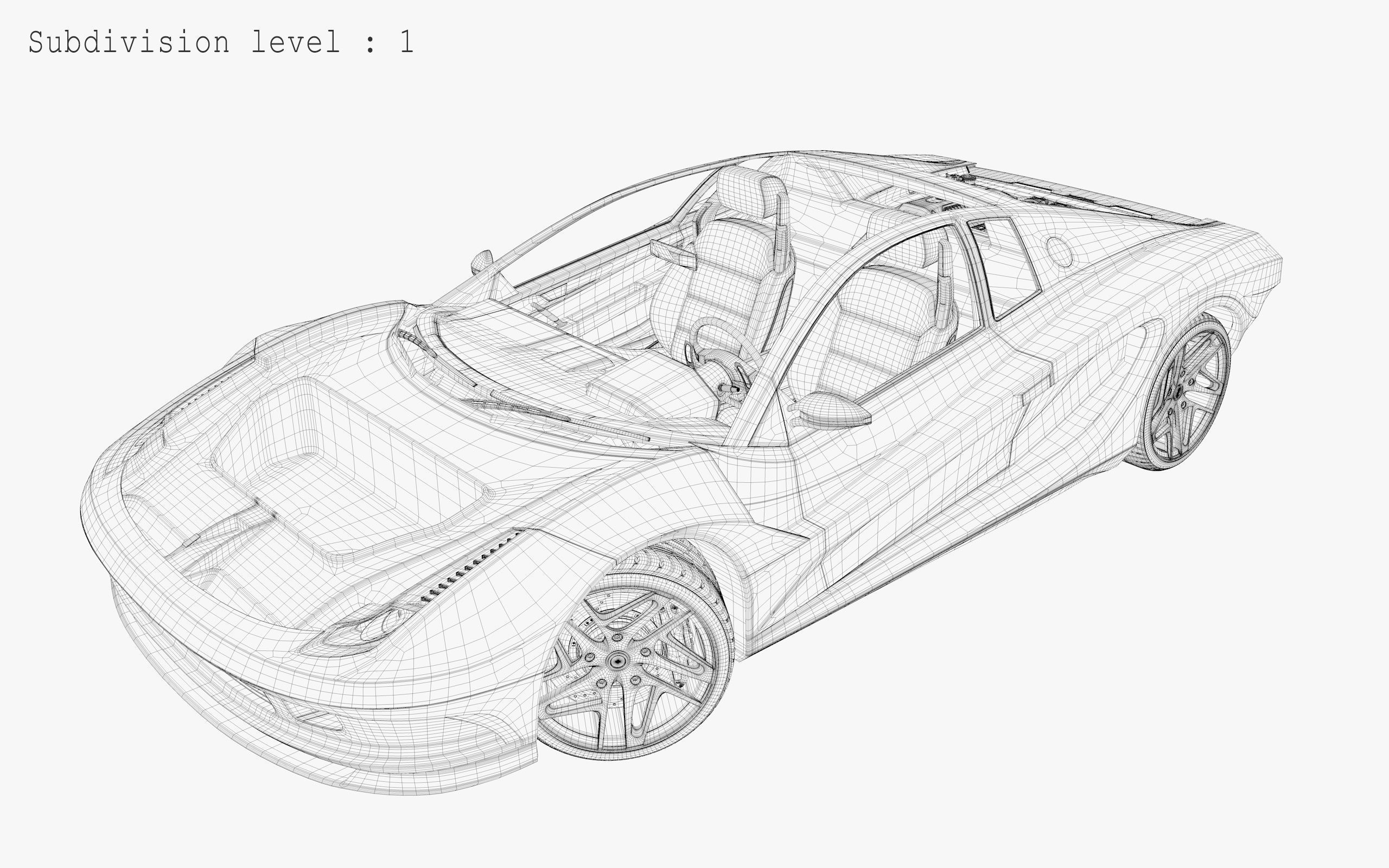 Two Concepts Car  3D Model Collection_41