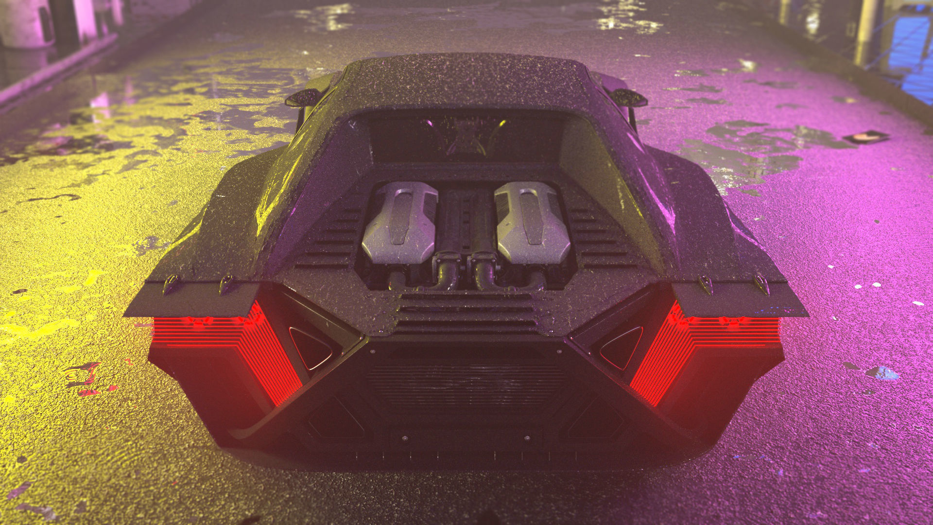 Two Concepts Car  3D Model Collection_25