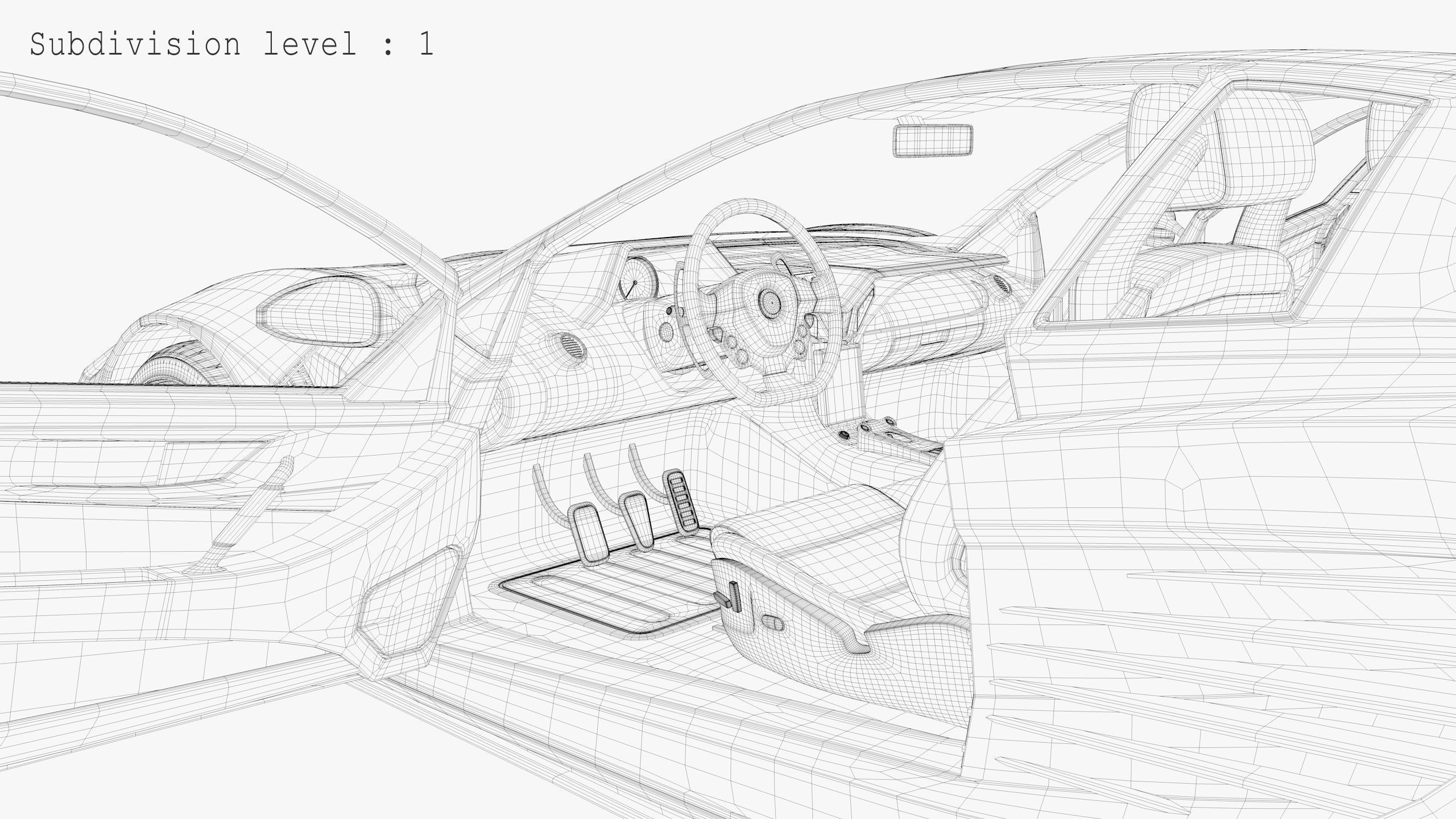 Two Concepts Car  3D Model Collection_33