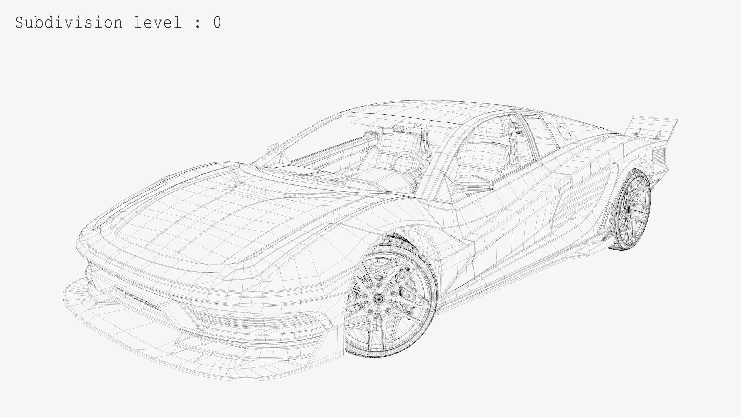 Two Concepts Car  3D Model Collection_27