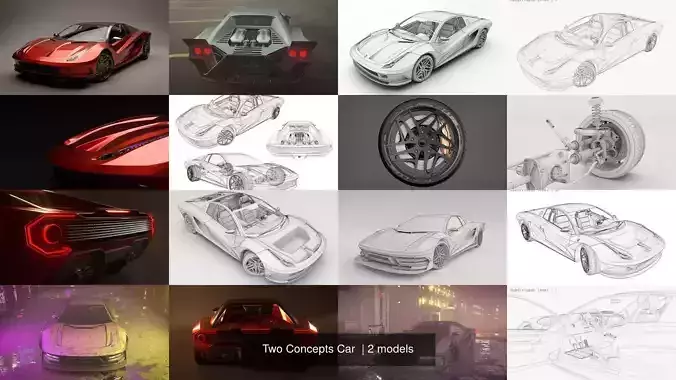Two Concepts Car 
