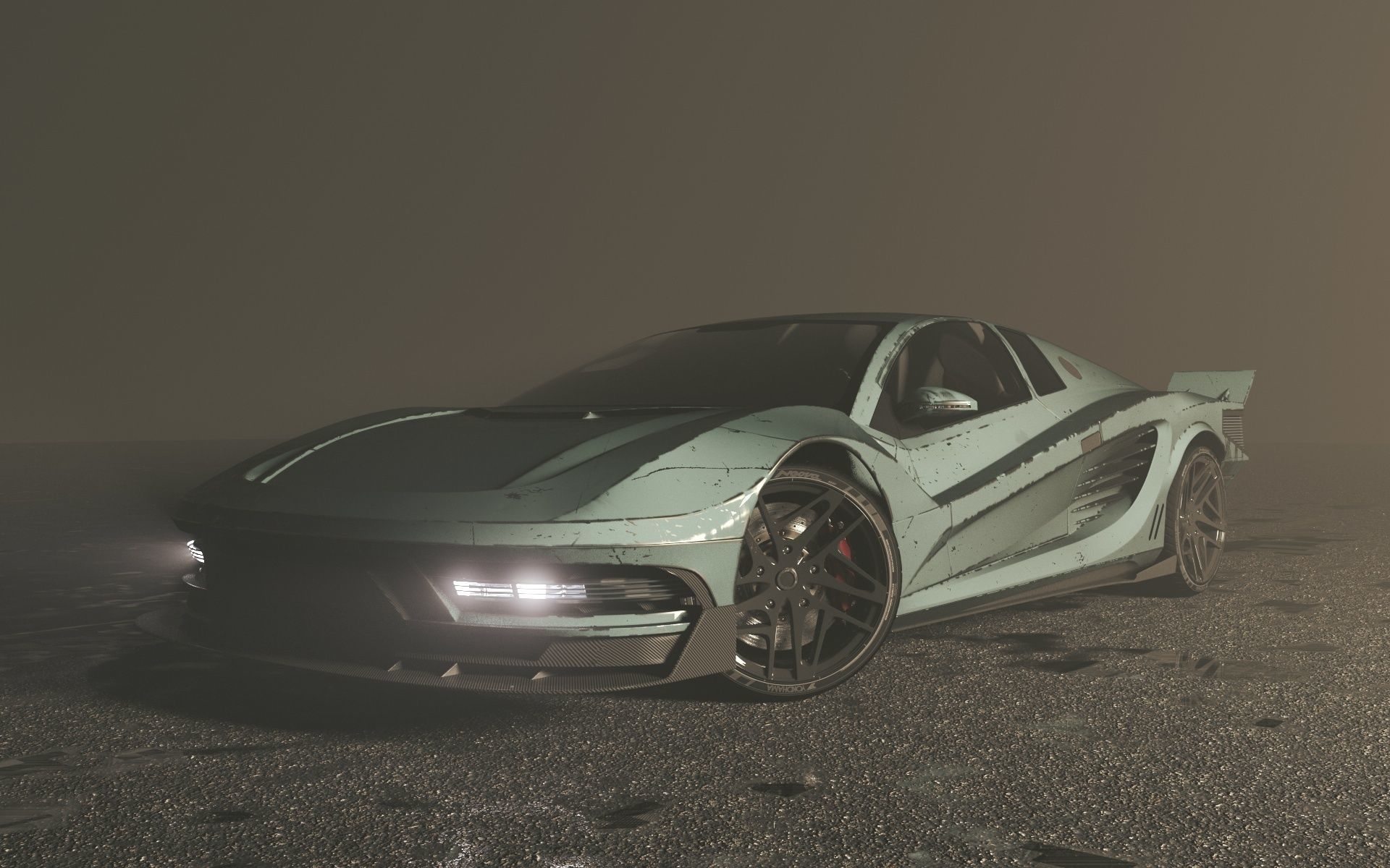 Two Concepts Car  3D Model Collection_21