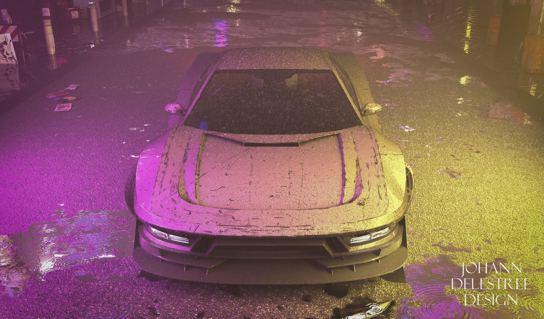 Two Concepts Car  3D Model Collection_26