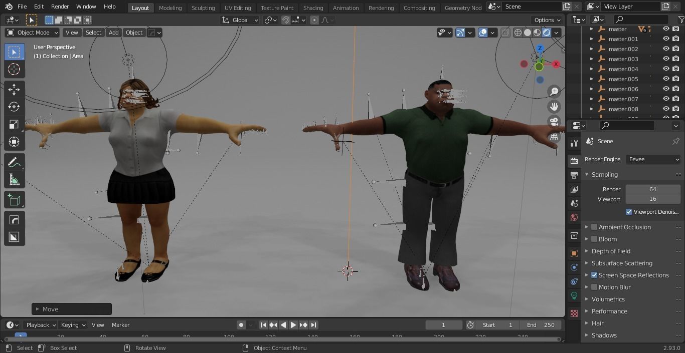 High-Quality Game Characters 3D model_15