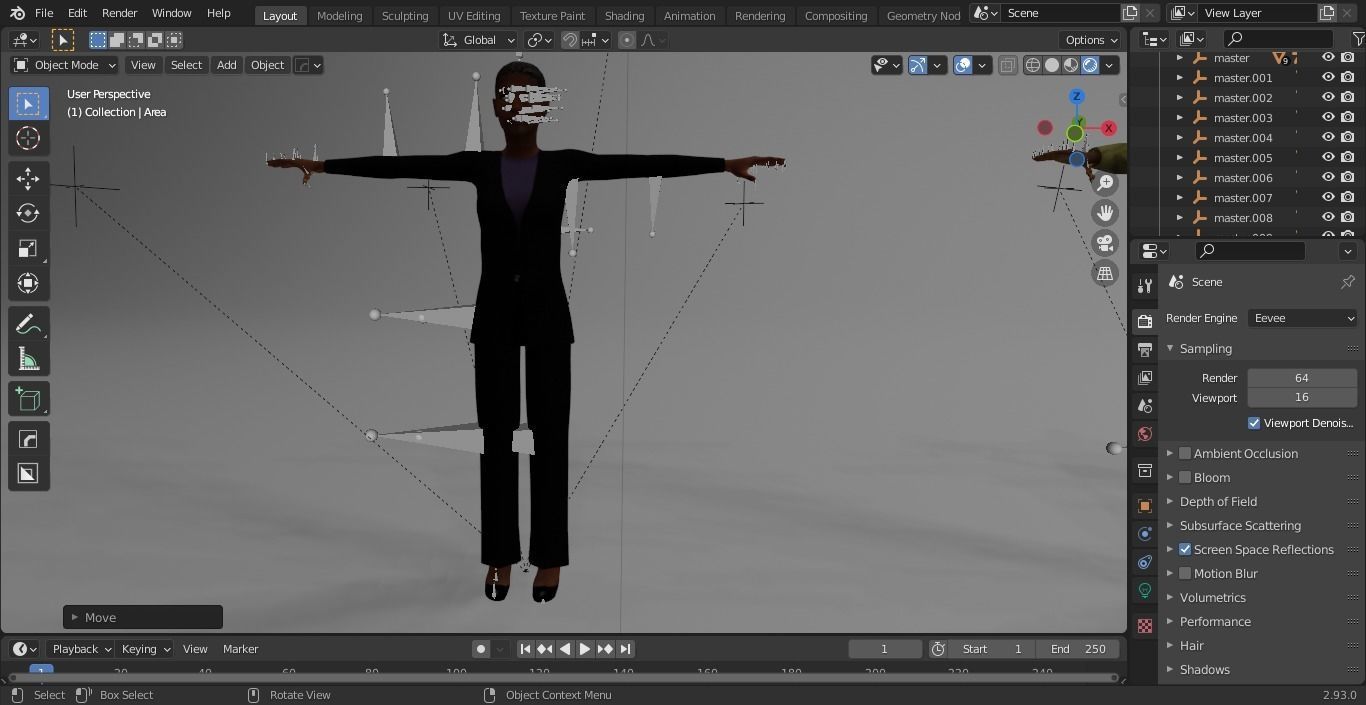 High-Quality Game Characters 3D model_1