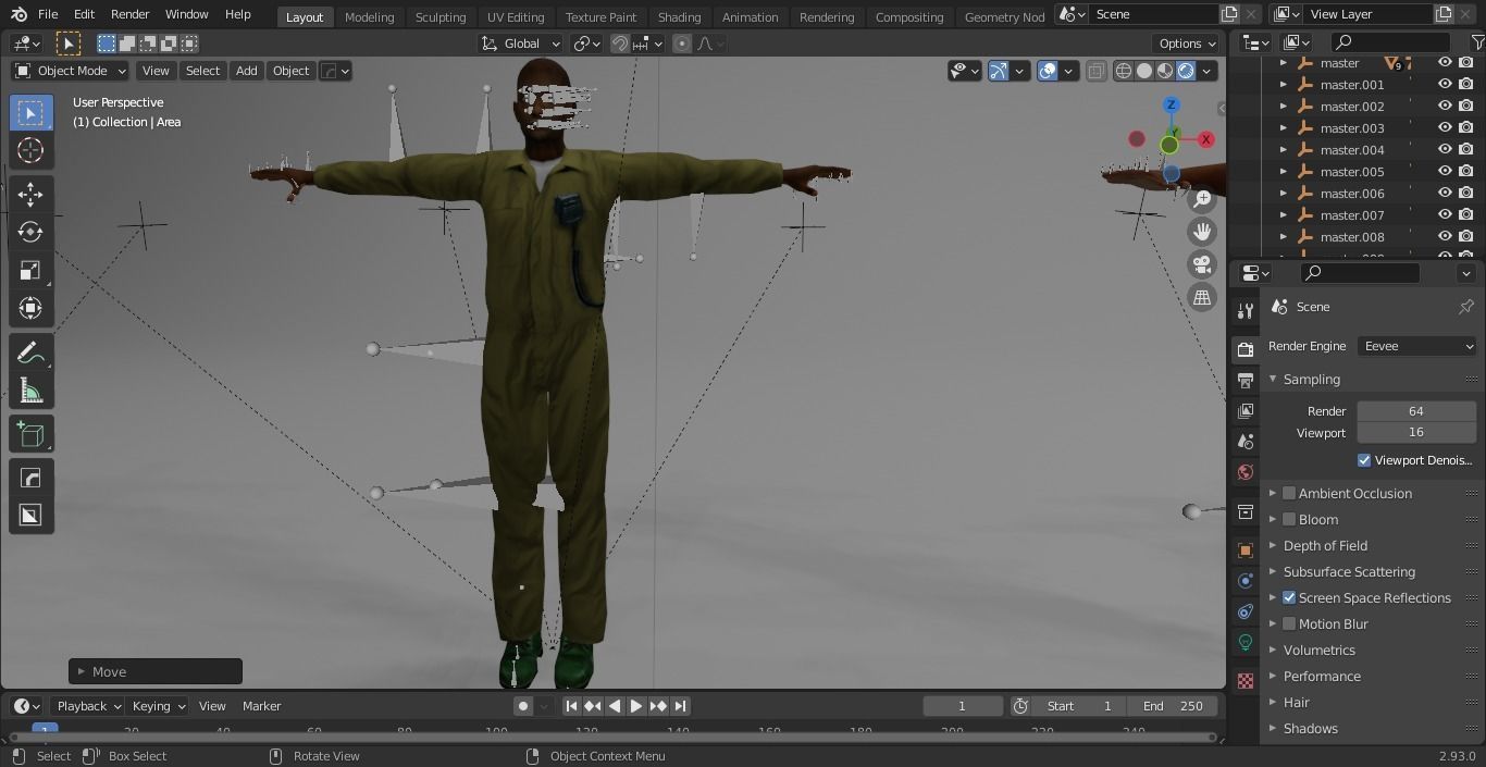 High-Quality Game Characters 3D model_16