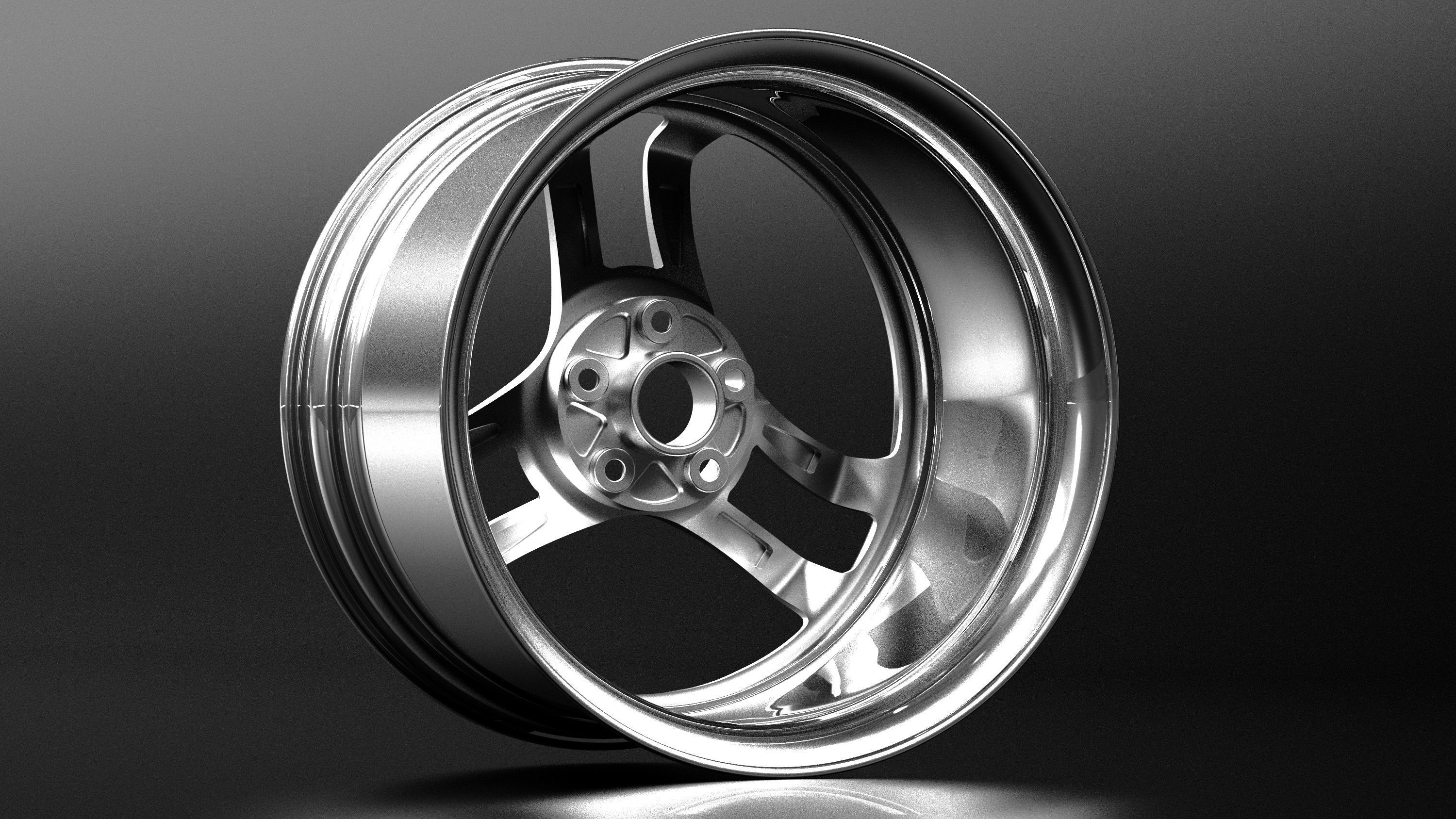 Super Advan Racing Ver II 3D model_9