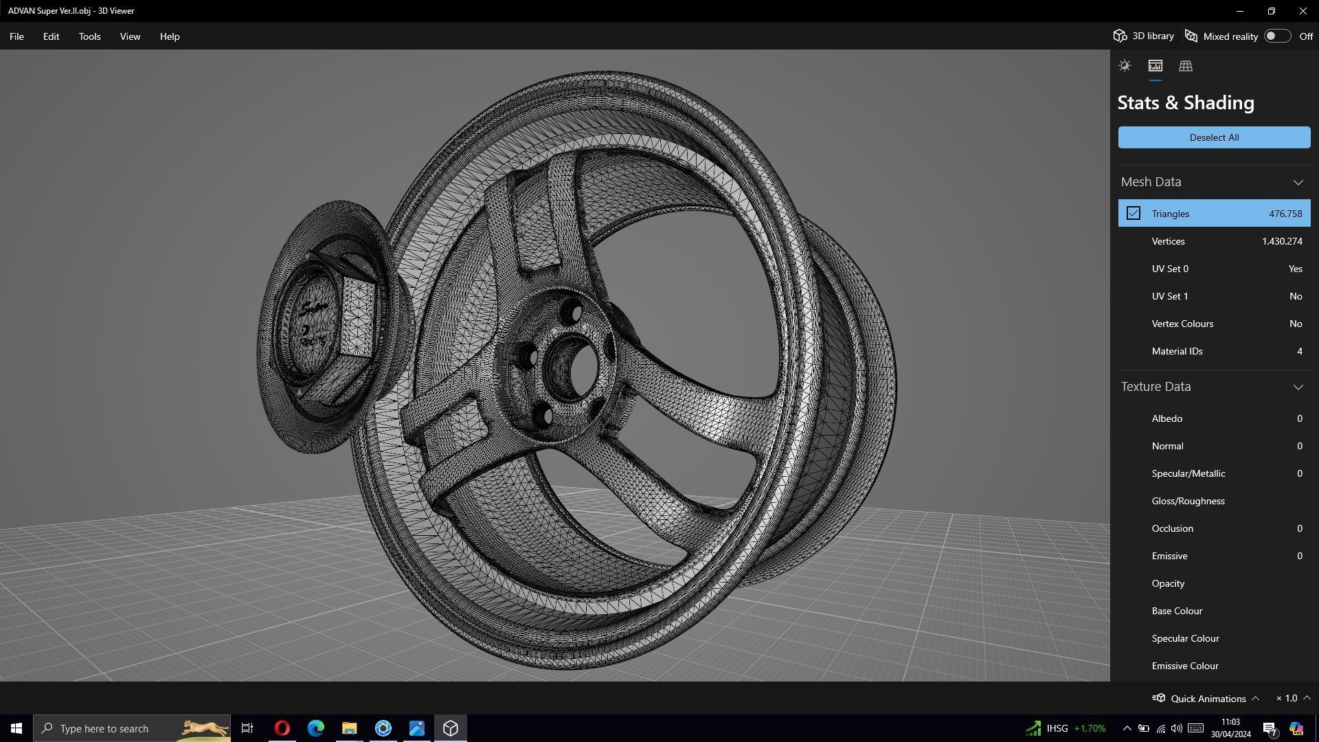 Super Advan Racing Ver II 3D model_16