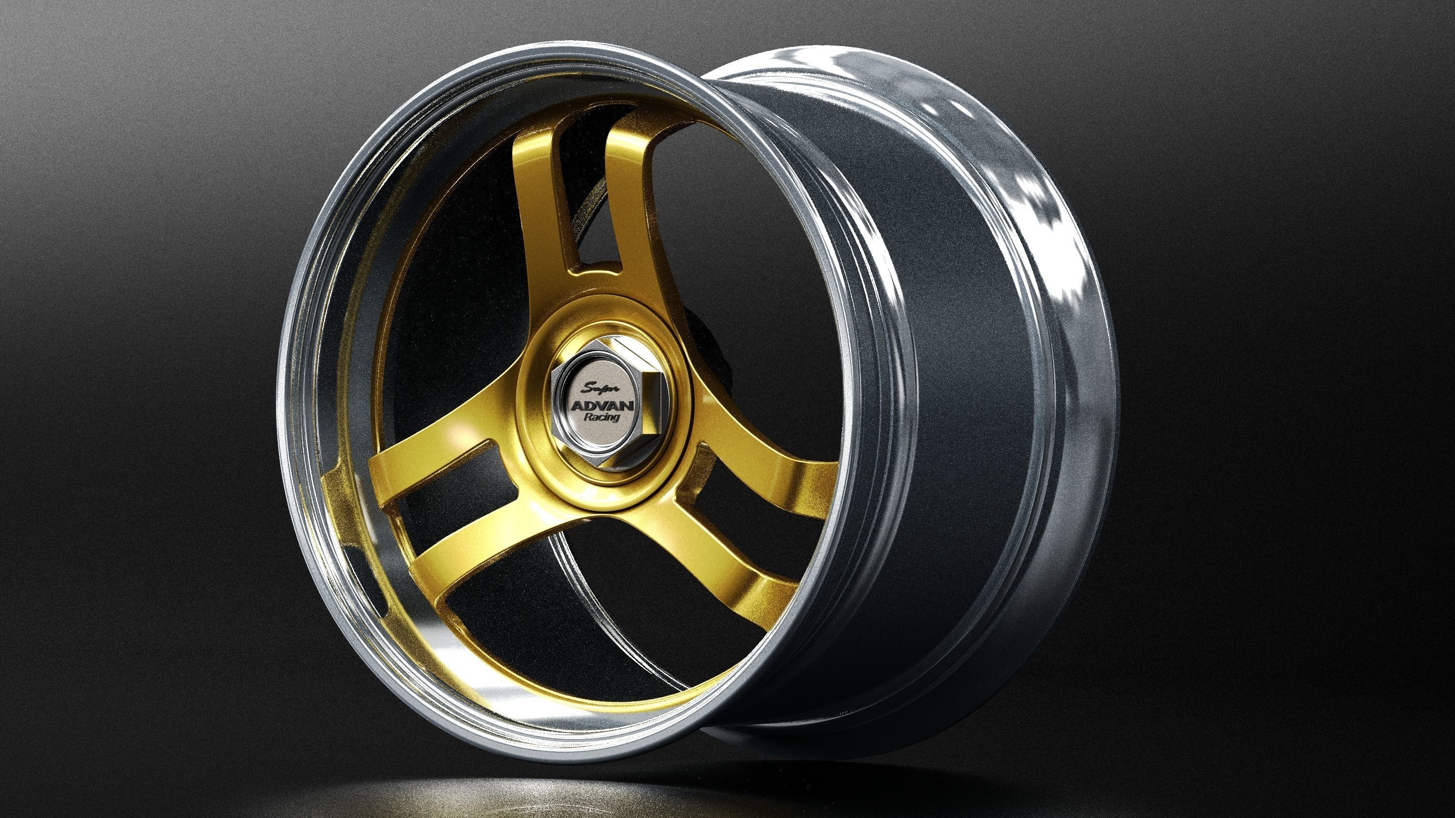 Super Advan Racing Ver II 3D model_22