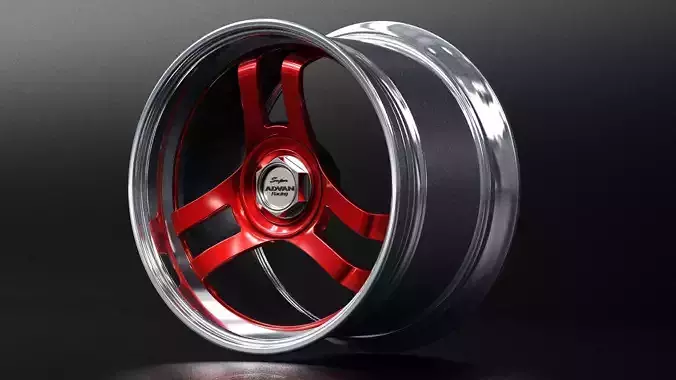 Super Advan Racing Ver II 3D model