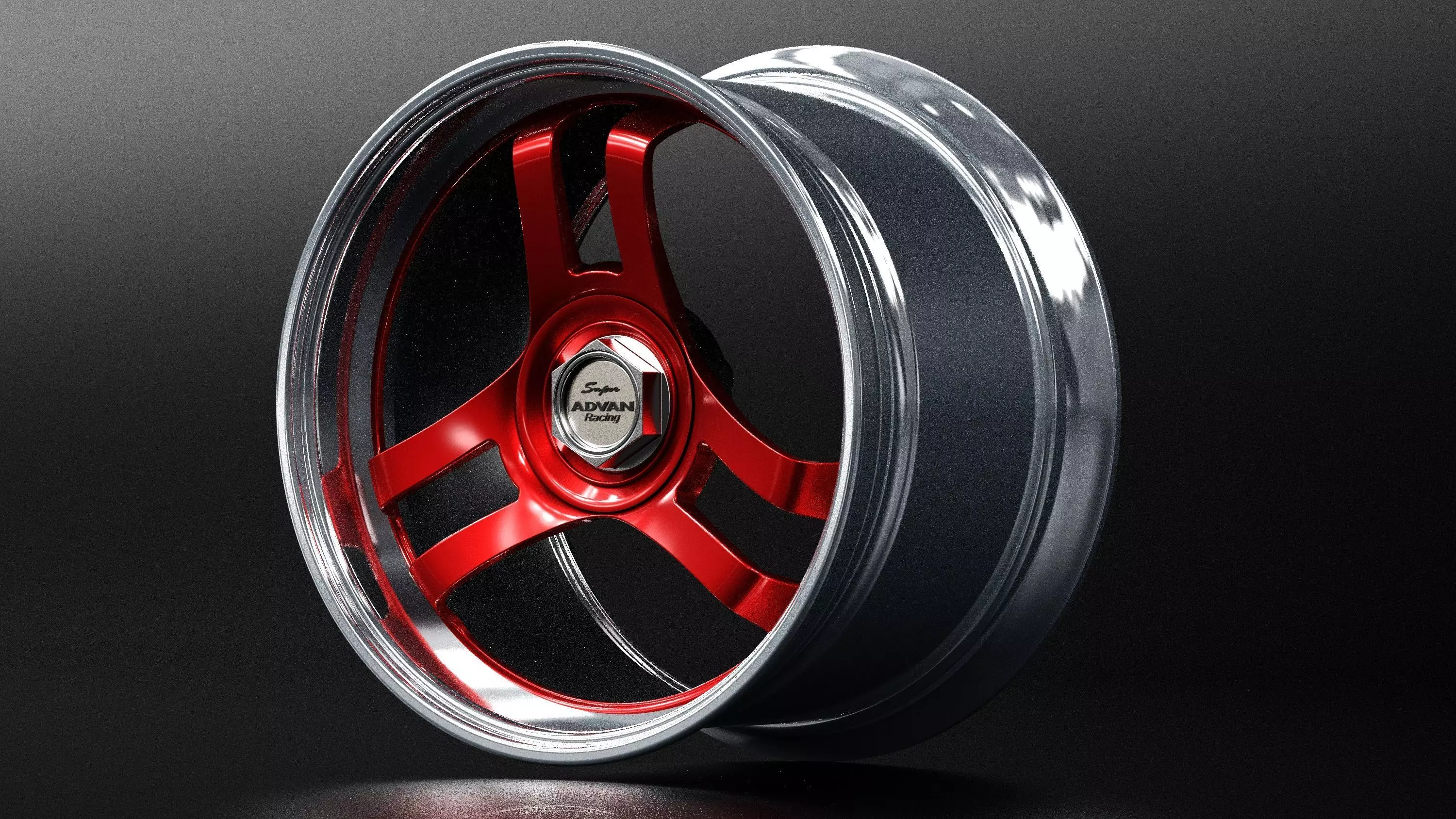 Super Advan Racing Ver II 3D model_0