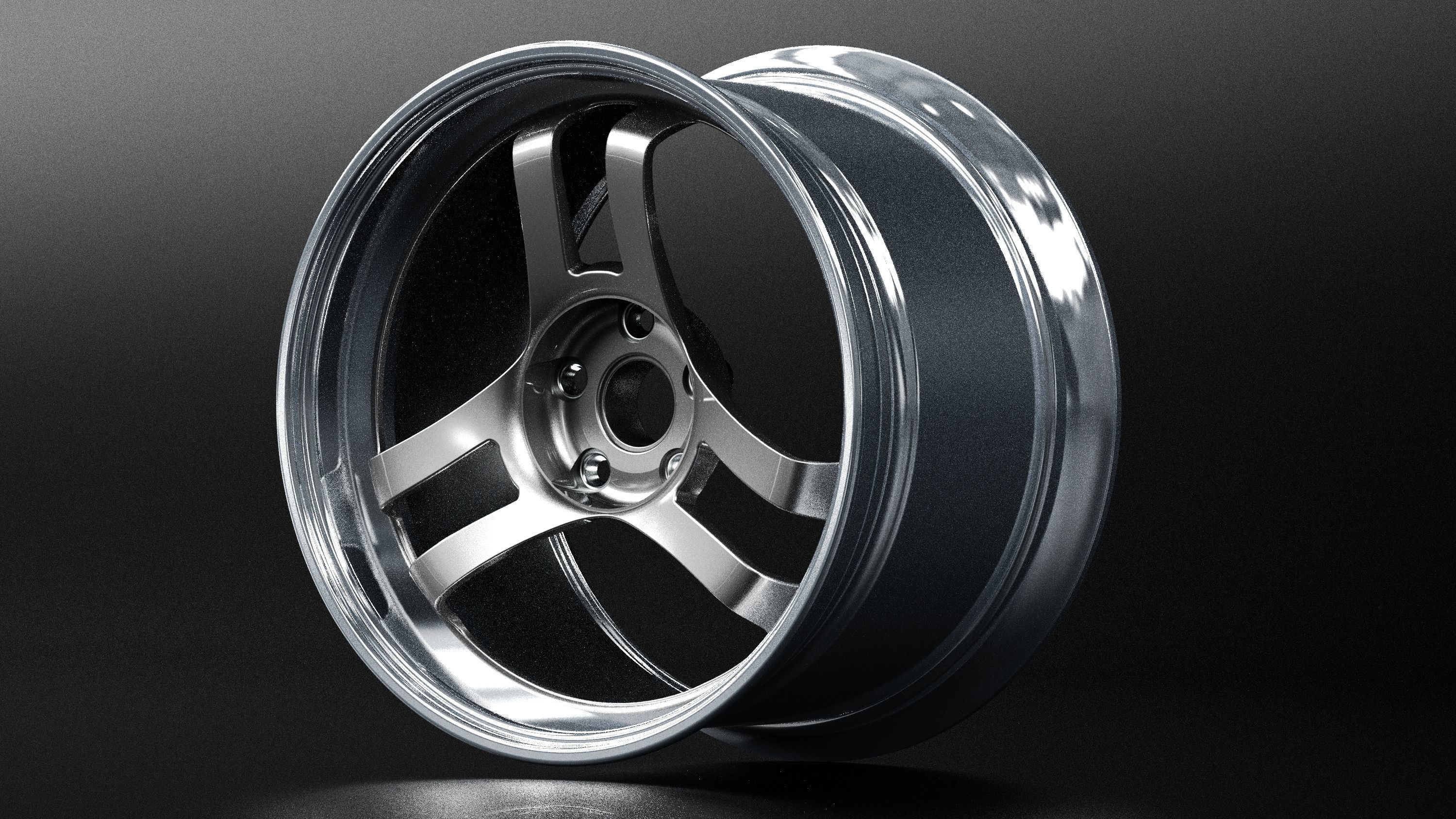 Super Advan Racing Ver II 3D model_3