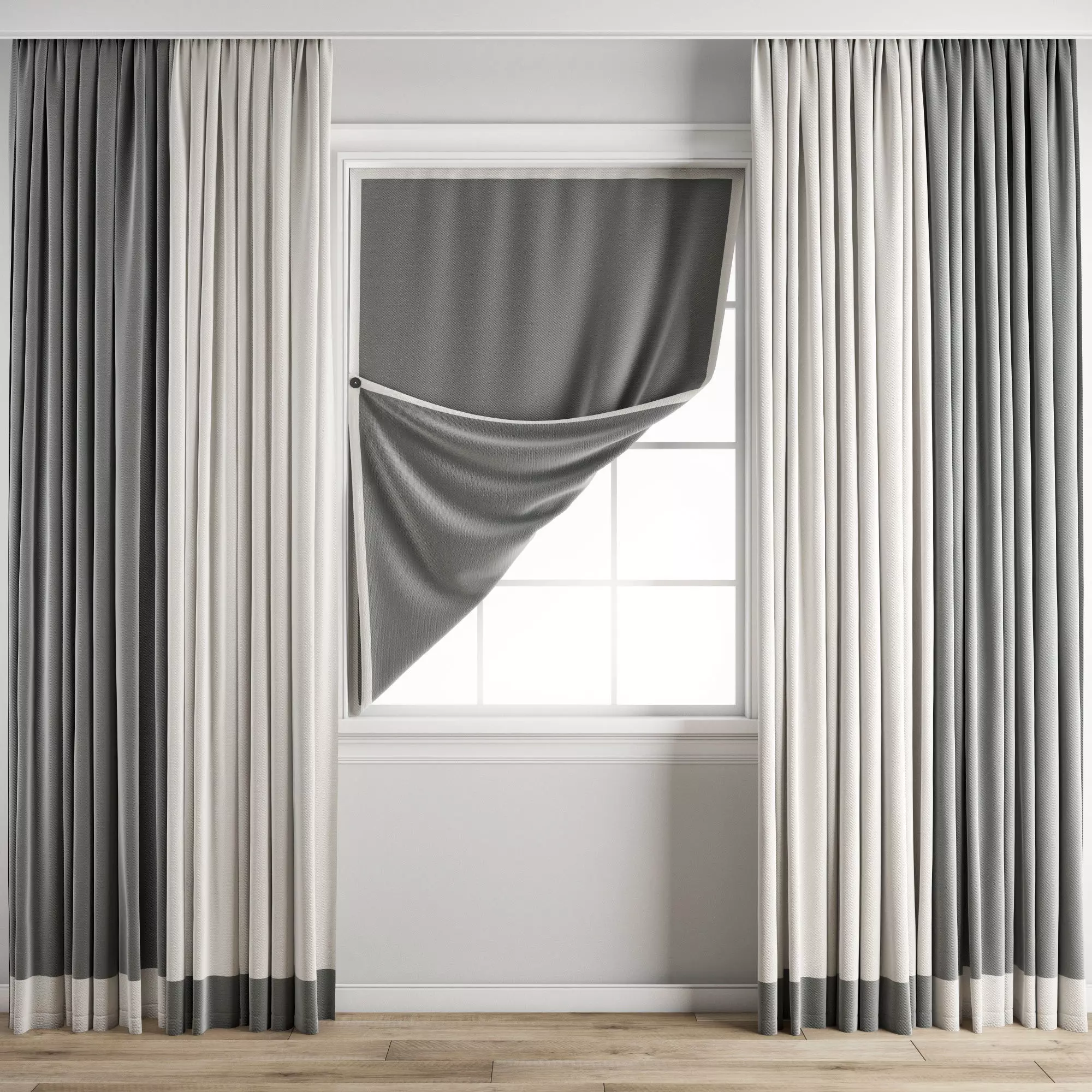 Curtain 189 3D model_0