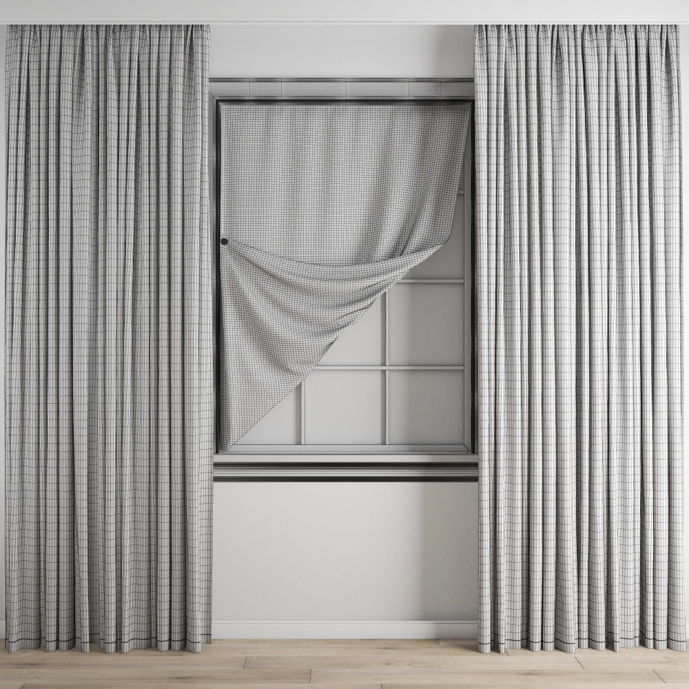 Curtain 189 3D model_6