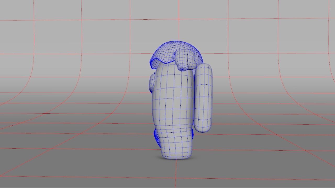 Among Us  Low-poly 3D model_25