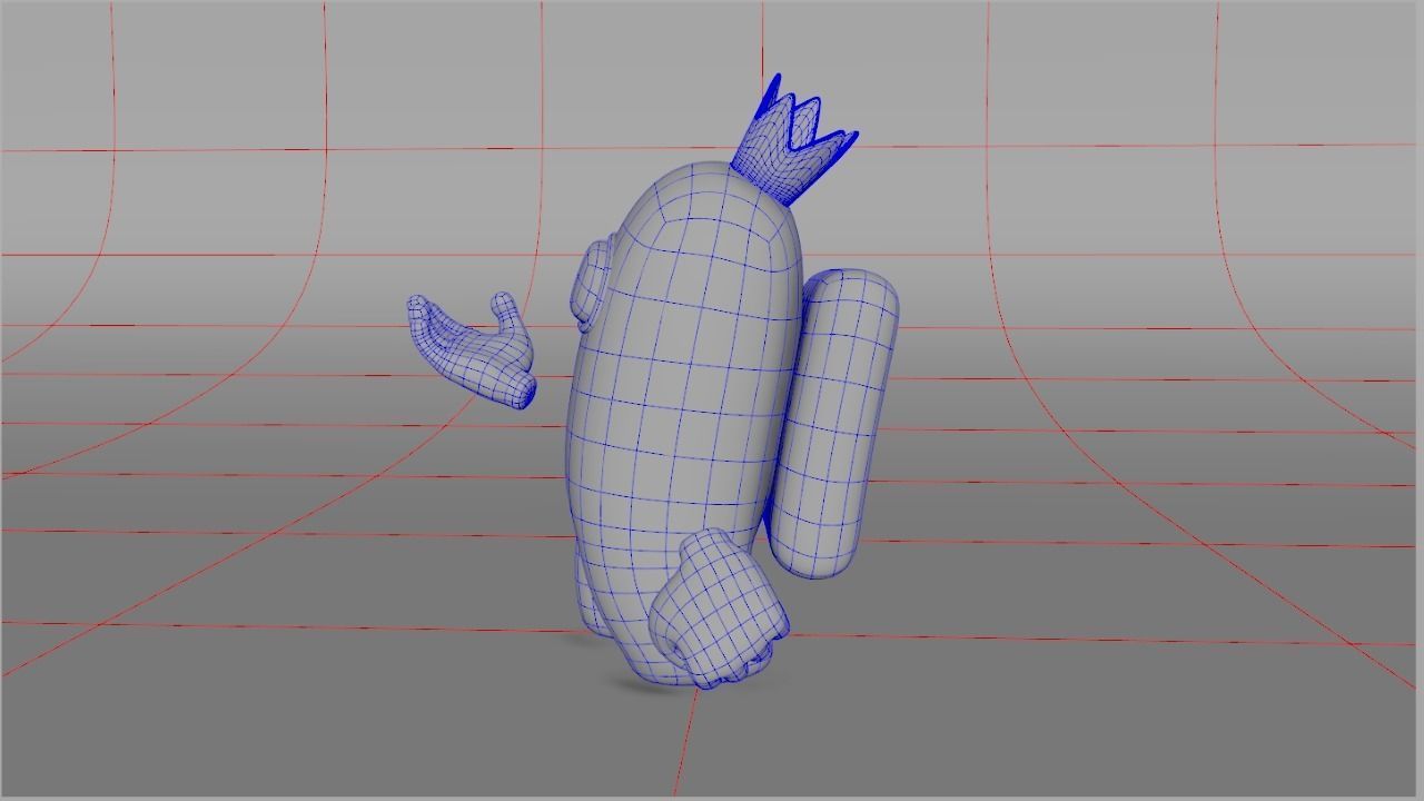 Among Us  Low-poly 3D model_34