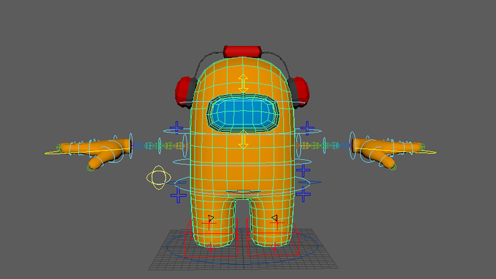 Among Us  Low-poly 3D model_14